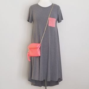 LuLaRoe High/low Dress & Street Level Purse.